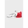 White and red Portofino sneakers