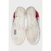 White and red Portofino sneakers