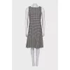 Black and white business dress