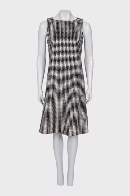 Black and white business dress