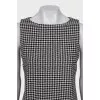 Black and white business dress
