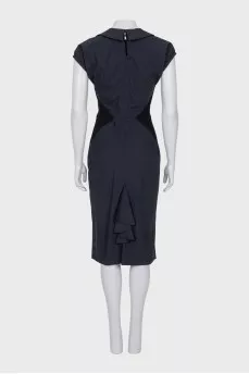 Wool sheath dress