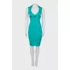 Green bodycon dress