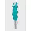 Green bodycon dress