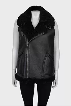 Insulated double-sided vest