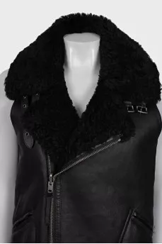 Insulated double-sided vest