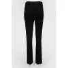 Vintage trousers with arrows