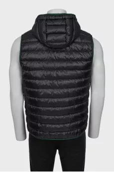Men's black vest