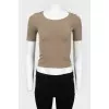 Tight -fitting top