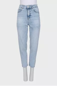 Блакитні джинси tapered fit