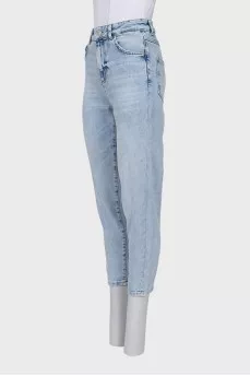 Блакитні джинси tapered fit