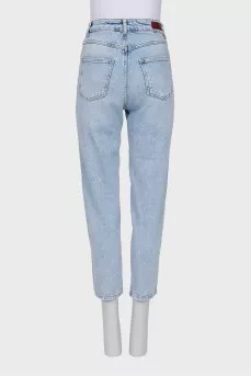 Блакитні джинси tapered fit