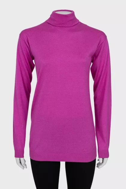 Silk and cashmere golf with tag