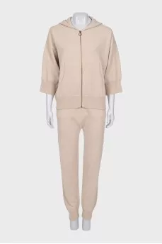 Cashmere tracksuit