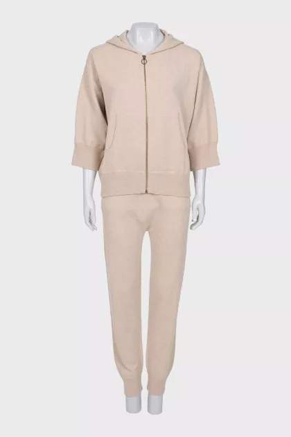 Cashmere tracksuit