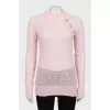Knitted pink sweater with tag