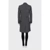 Fitted coat decorated with sequins