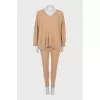 Cashmere suit with tag