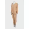 Cashmere suit with tag