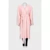 Pink quilted coat
