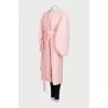 Pink quilted coat