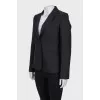 Fitted jacket with buttons