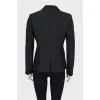 Fitted jacket with buttons