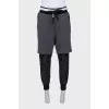 Men's tapered fit sweatpants