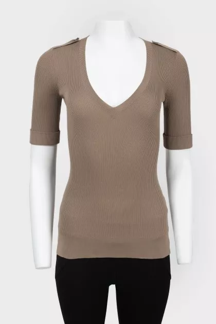 A tight -fitting top top
