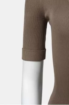 A tight -fitting top top