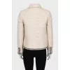 Straight jacket with buttons