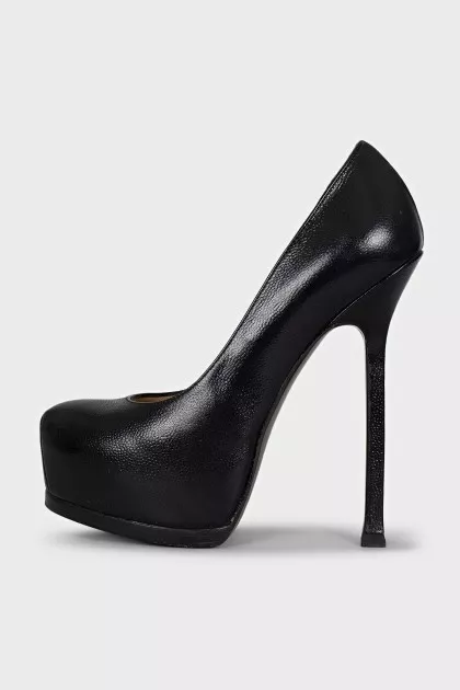 Black high heels
