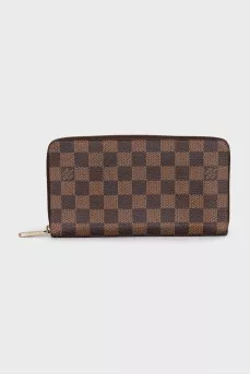 Rectangular wallet with signature print