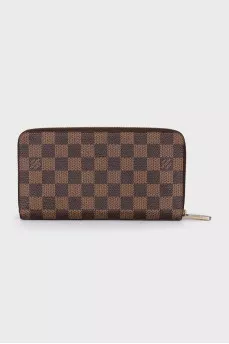 Rectangular wallet with signature print