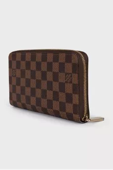 Rectangular wallet with signature print
