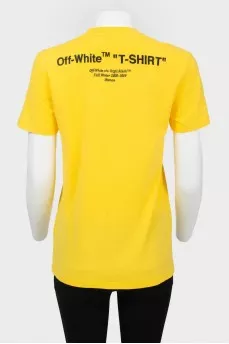 T -shirt with embroidered logo