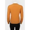 Fading sweater with beads