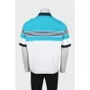 Men's polo shirt with a zipper