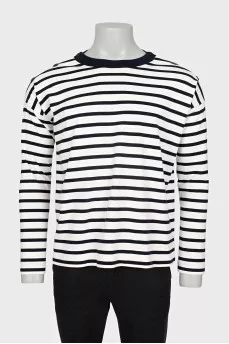 Men's striped sweatshirt