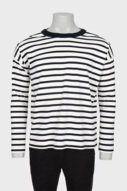 Men's striped sweatshirt