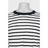 Men's striped sweatshirt