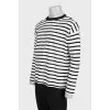 Men's striped sweatshirt