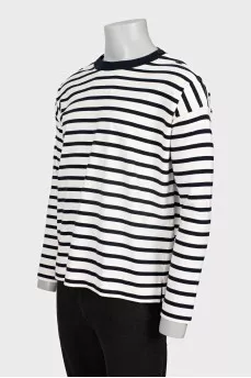 Men's striped sweatshirt