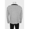 Men's striped sweatshirt