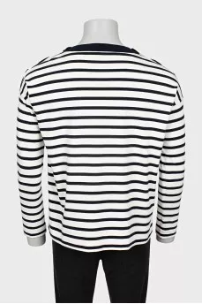 Men's striped sweatshirt