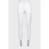 Men's white jeans