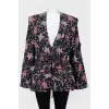 Jacket with decorative pockets and lightning