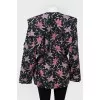 Jacket with decorative pockets and lightning