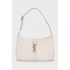 White leather bag Le 5 à 7