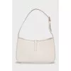 White leather bag Le 5 à 7